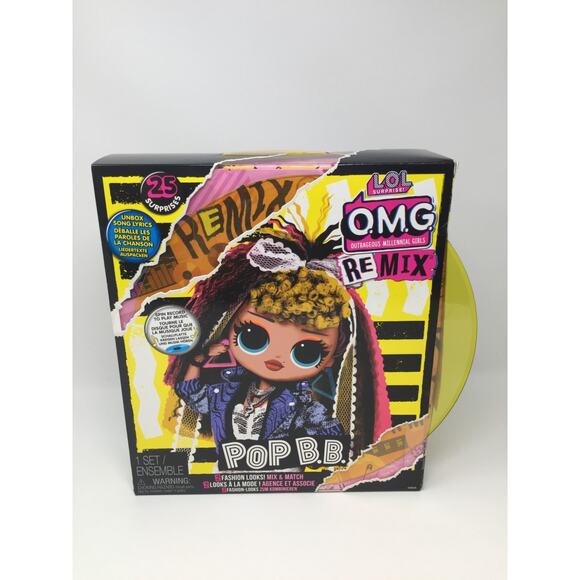 LOL Surprise OMG Remix POP B.B Fashion Doll Box Wear - Picture 1 of 8